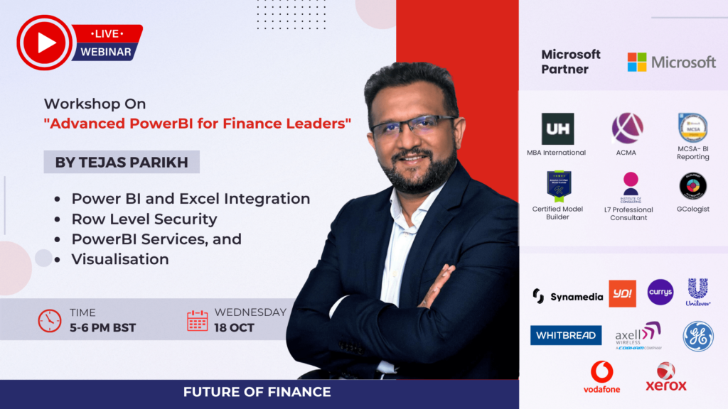 Advance Power BI for Finance Leaders